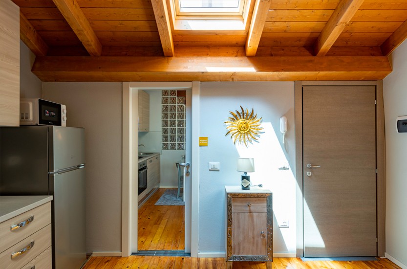 Ingresso con luce naturale Incantevole Loft